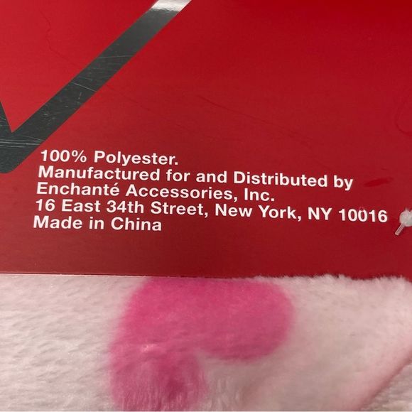 Deco Dogs and Hearts Valentine’s Throw Blanket Pink Size 50x70 - Picture 6 of 8